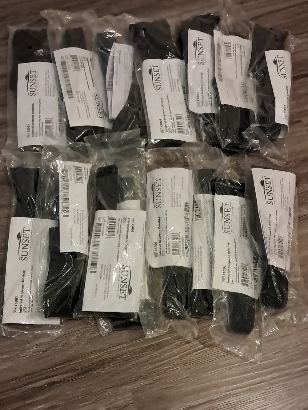 Sunset Healthcare Universal Chinstraps CS001 Lot Of 15 New